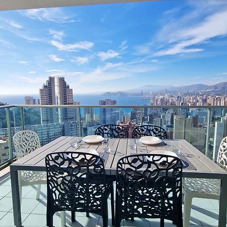 Skyline 18 Terraza Privada Con Impresionantes Vistas Al Mar Lejlighed Benidorm Eksteriør billede